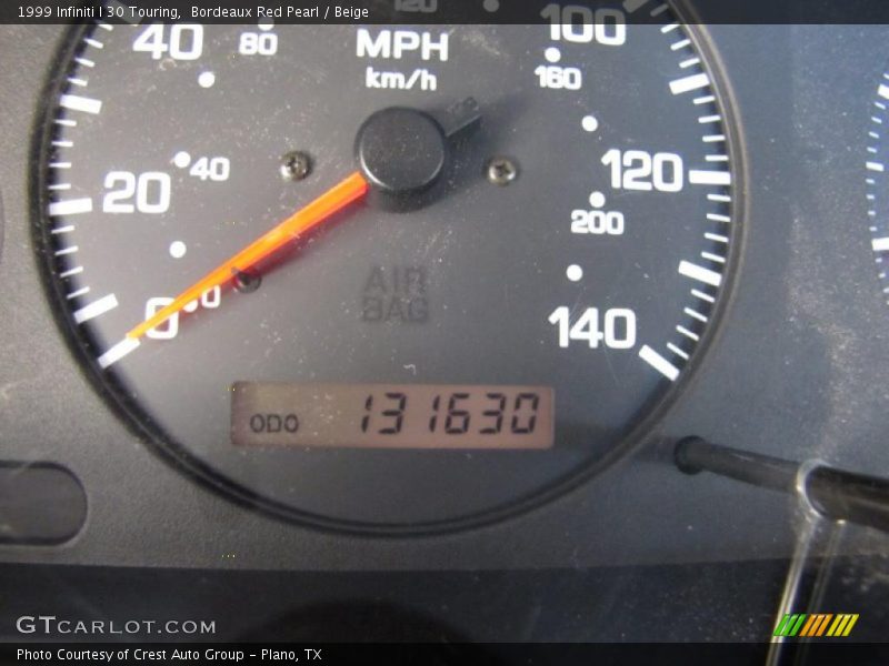 Bordeaux Red Pearl / Beige 1999 Infiniti I 30 Touring