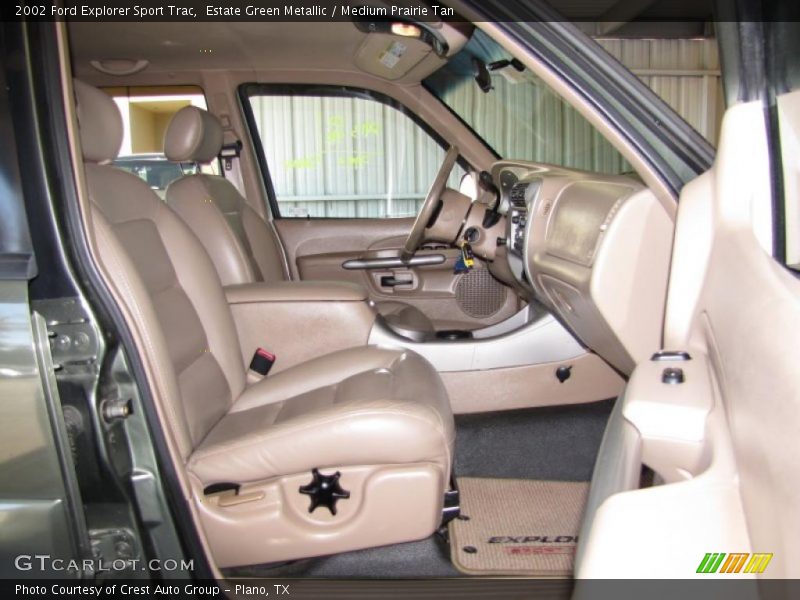 Estate Green Metallic / Medium Prairie Tan 2002 Ford Explorer Sport Trac