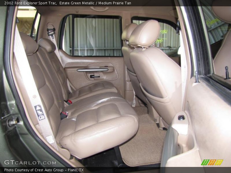Estate Green Metallic / Medium Prairie Tan 2002 Ford Explorer Sport Trac