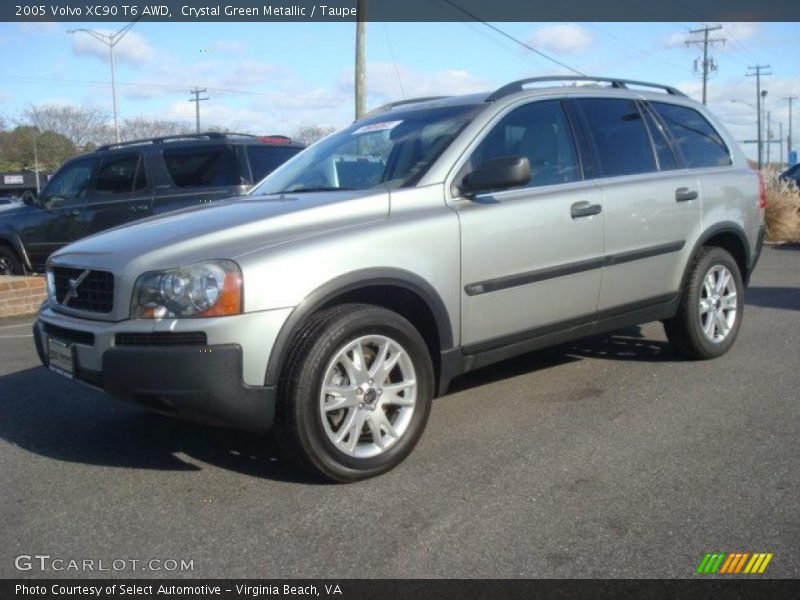 Crystal Green Metallic / Taupe 2005 Volvo XC90 T6 AWD