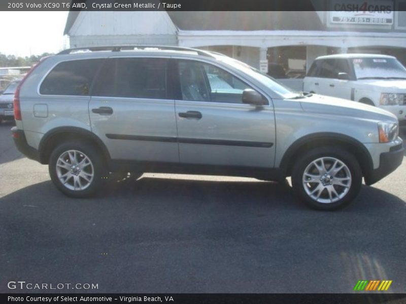 Crystal Green Metallic / Taupe 2005 Volvo XC90 T6 AWD