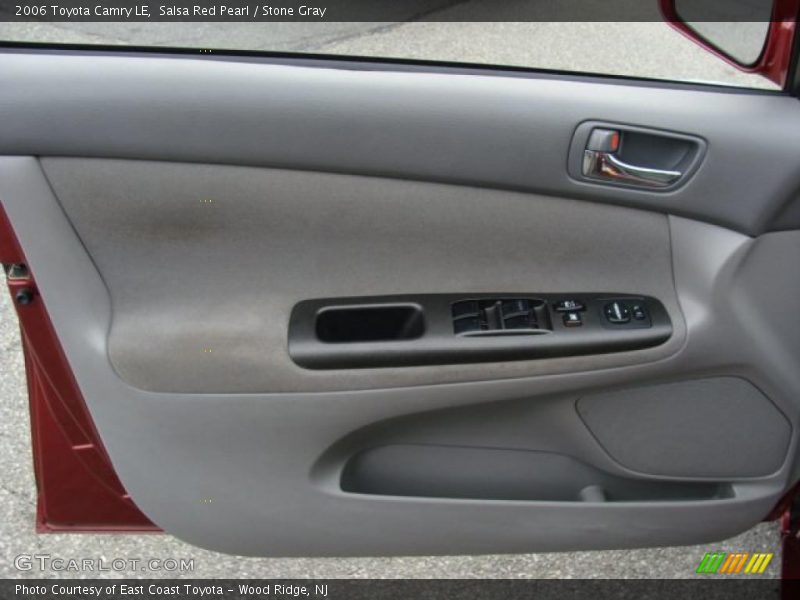 Salsa Red Pearl / Stone Gray 2006 Toyota Camry LE