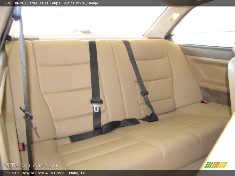  1995 3 Series 318is Coupe Beige Interior