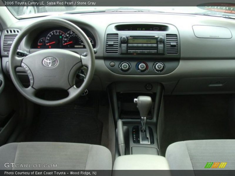 Salsa Red Pearl / Stone Gray 2006 Toyota Camry LE