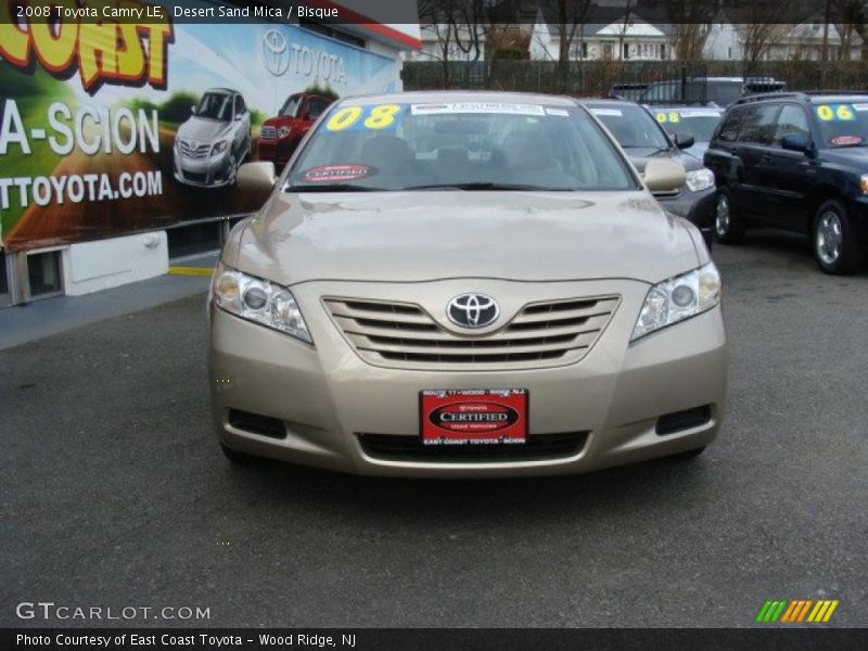 Desert Sand Mica / Bisque 2008 Toyota Camry LE