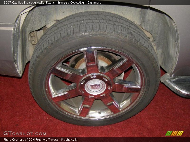 Radiant Bronze / Cocoa/Light Cashmere 2007 Cadillac Escalade AWD