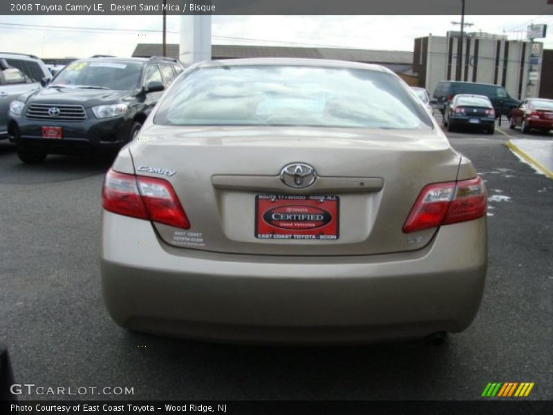 Desert Sand Mica / Bisque 2008 Toyota Camry LE