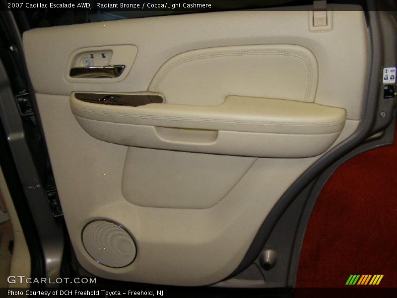 Radiant Bronze / Cocoa/Light Cashmere 2007 Cadillac Escalade AWD