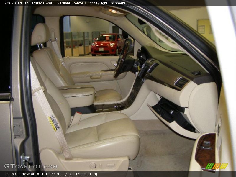 Radiant Bronze / Cocoa/Light Cashmere 2007 Cadillac Escalade AWD