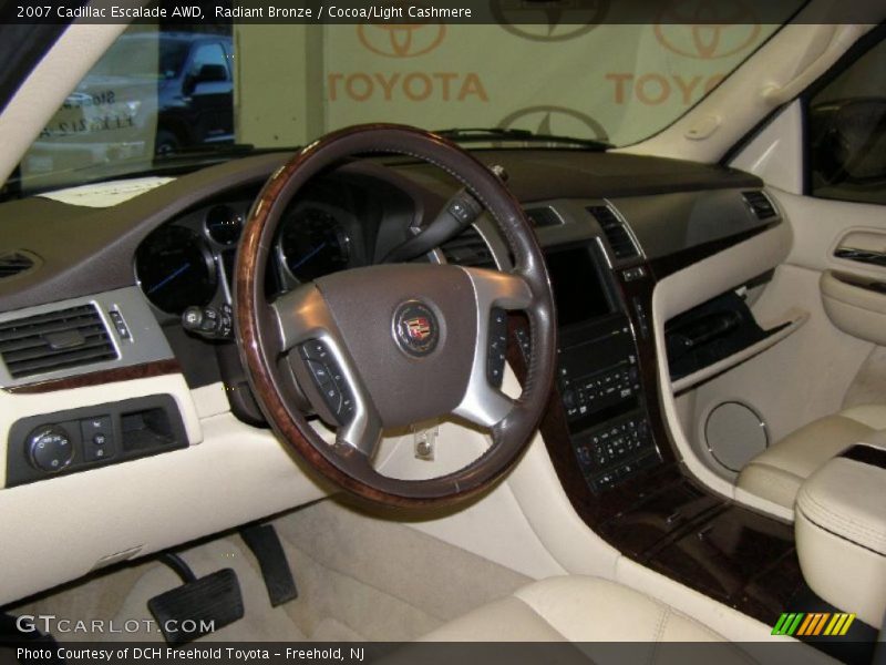 Radiant Bronze / Cocoa/Light Cashmere 2007 Cadillac Escalade AWD