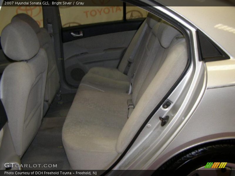 Bright Silver / Gray 2007 Hyundai Sonata GLS