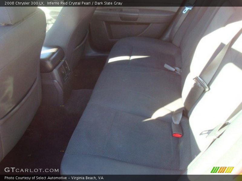 Inferno Red Crystal Pearl / Dark Slate Gray 2008 Chrysler 300 LX
