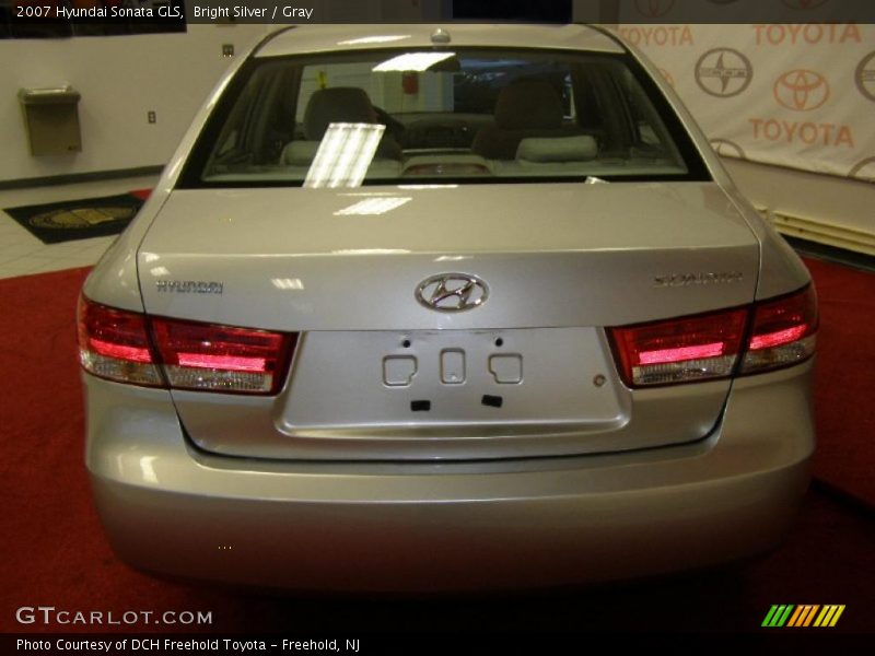 Bright Silver / Gray 2007 Hyundai Sonata GLS
