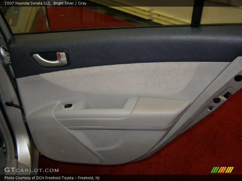 Bright Silver / Gray 2007 Hyundai Sonata GLS