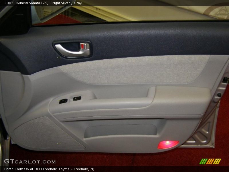 Bright Silver / Gray 2007 Hyundai Sonata GLS