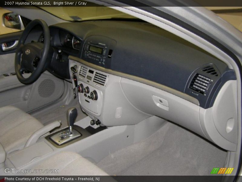 Bright Silver / Gray 2007 Hyundai Sonata GLS