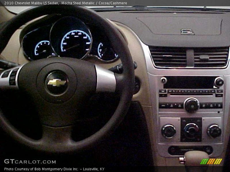 Mocha Steel Metallic / Cocoa/Cashmere 2010 Chevrolet Malibu LS Sedan