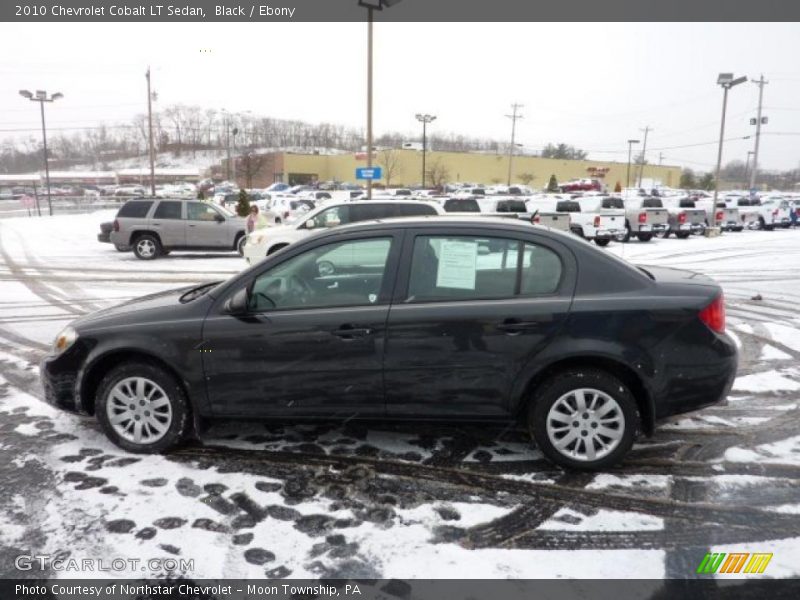 Black / Ebony 2010 Chevrolet Cobalt LT Sedan