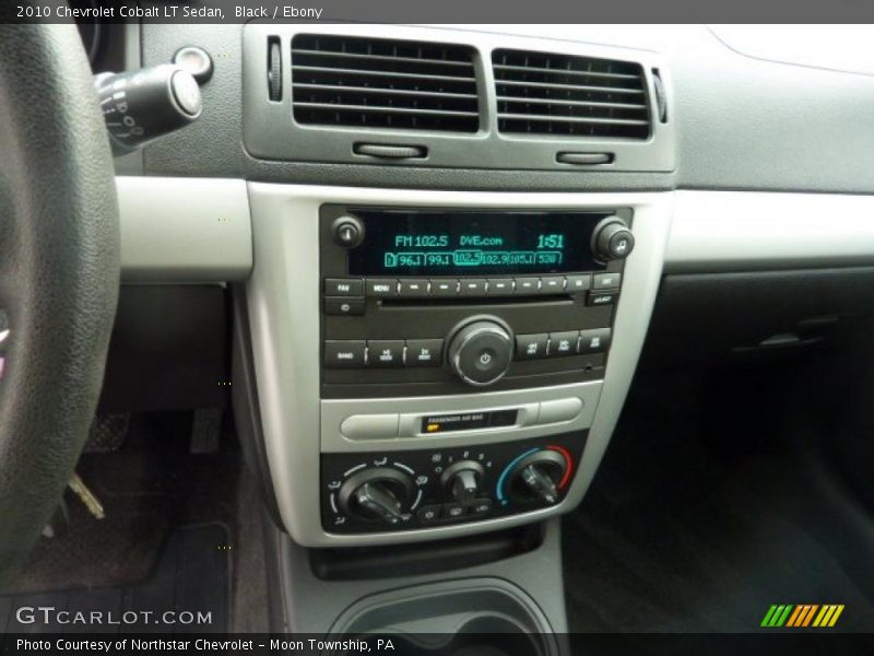 Black / Ebony 2010 Chevrolet Cobalt LT Sedan
