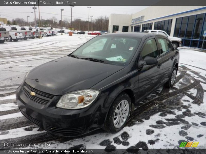 Black / Ebony 2010 Chevrolet Cobalt LT Sedan