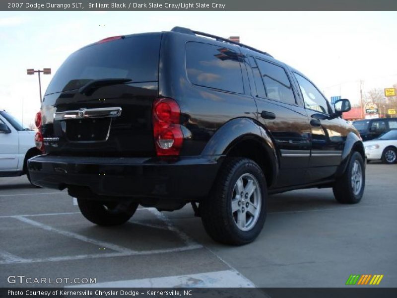 Brilliant Black / Dark Slate Gray/Light Slate Gray 2007 Dodge Durango SLT
