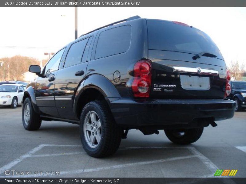 Brilliant Black / Dark Slate Gray/Light Slate Gray 2007 Dodge Durango SLT