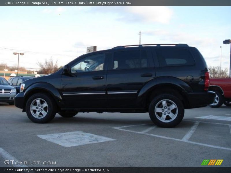 Brilliant Black / Dark Slate Gray/Light Slate Gray 2007 Dodge Durango SLT