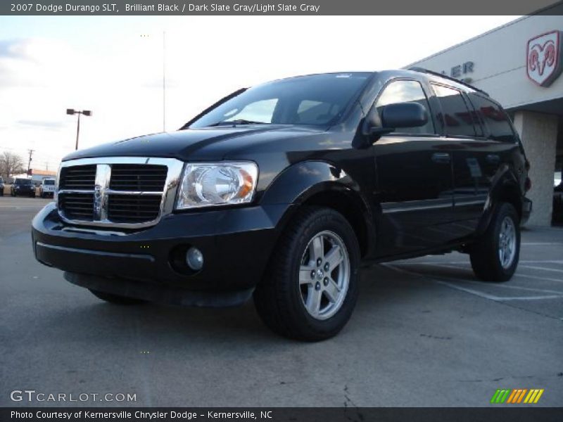 Brilliant Black / Dark Slate Gray/Light Slate Gray 2007 Dodge Durango SLT