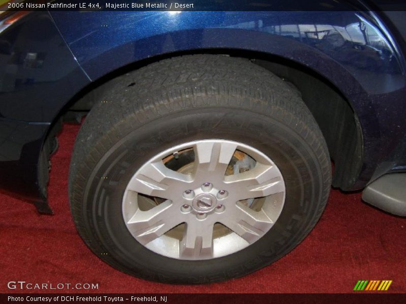 Majestic Blue Metallic / Desert 2006 Nissan Pathfinder LE 4x4