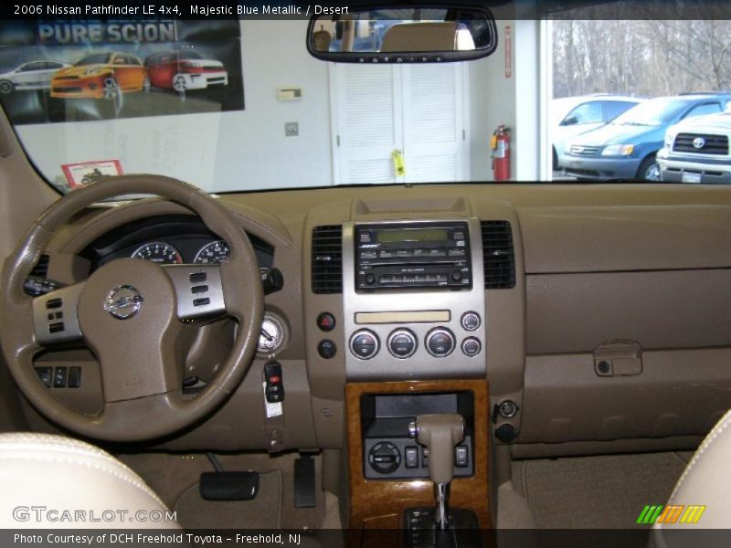 Majestic Blue Metallic / Desert 2006 Nissan Pathfinder LE 4x4