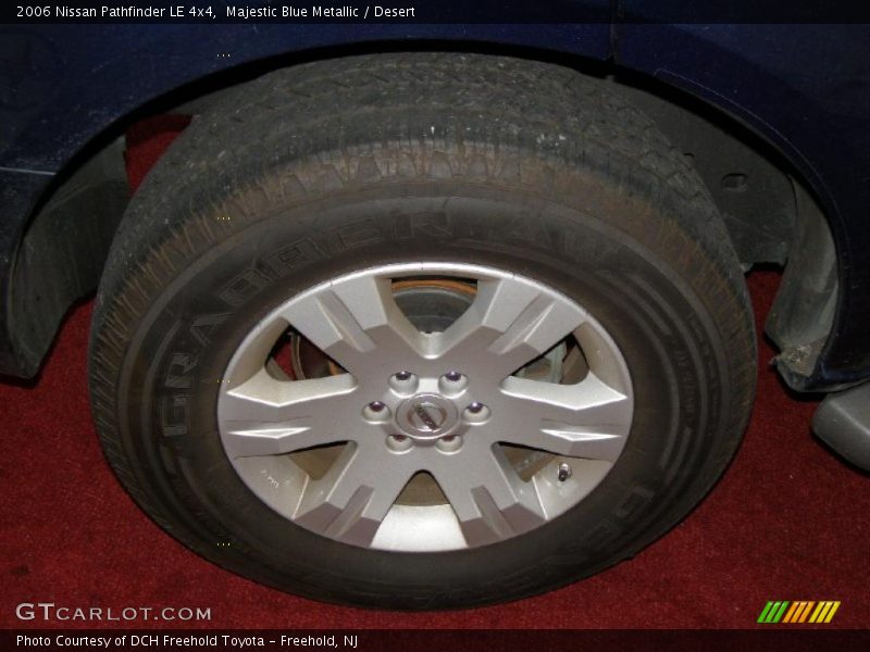 Majestic Blue Metallic / Desert 2006 Nissan Pathfinder LE 4x4
