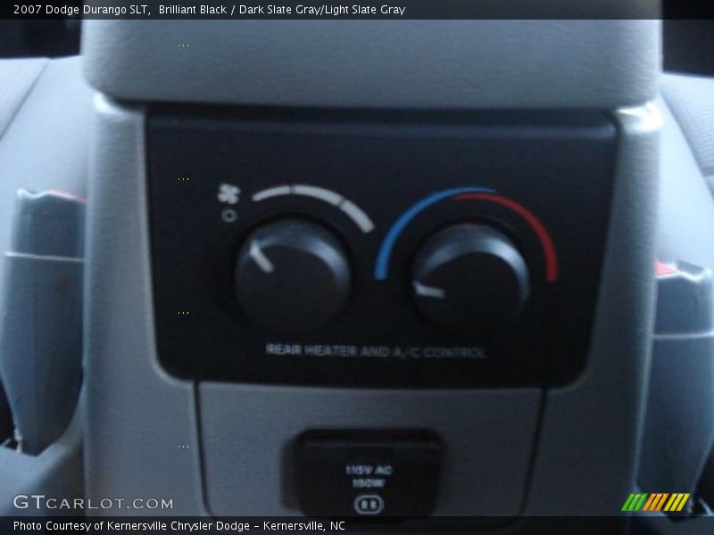 Brilliant Black / Dark Slate Gray/Light Slate Gray 2007 Dodge Durango SLT