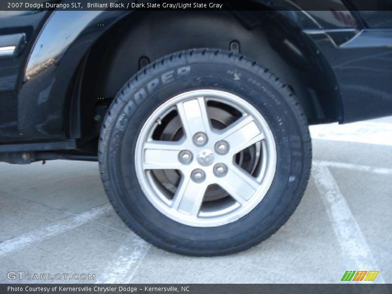 Brilliant Black / Dark Slate Gray/Light Slate Gray 2007 Dodge Durango SLT
