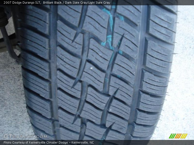 Brilliant Black / Dark Slate Gray/Light Slate Gray 2007 Dodge Durango SLT
