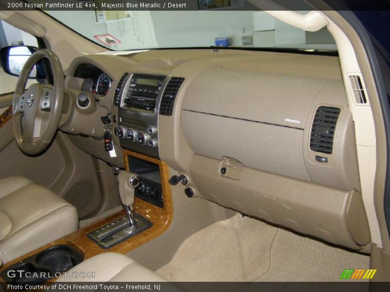 Majestic Blue Metallic / Desert 2006 Nissan Pathfinder LE 4x4