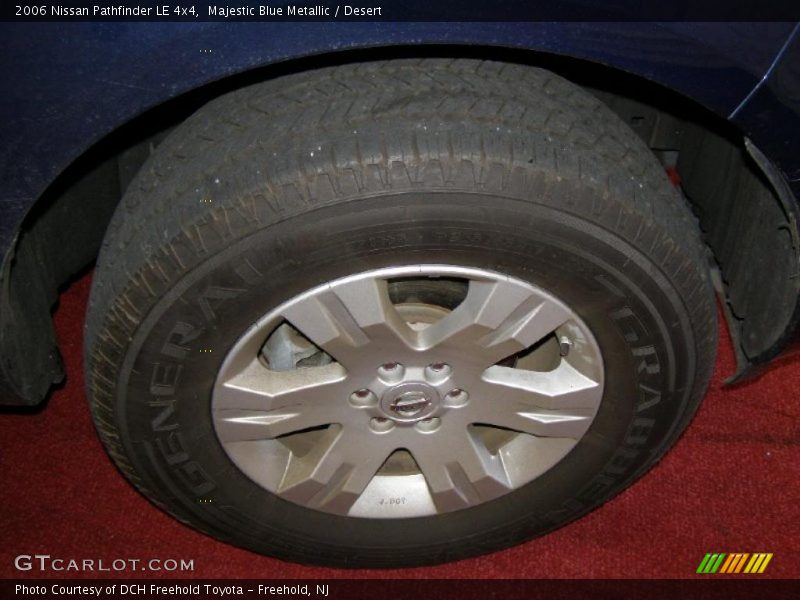 Majestic Blue Metallic / Desert 2006 Nissan Pathfinder LE 4x4