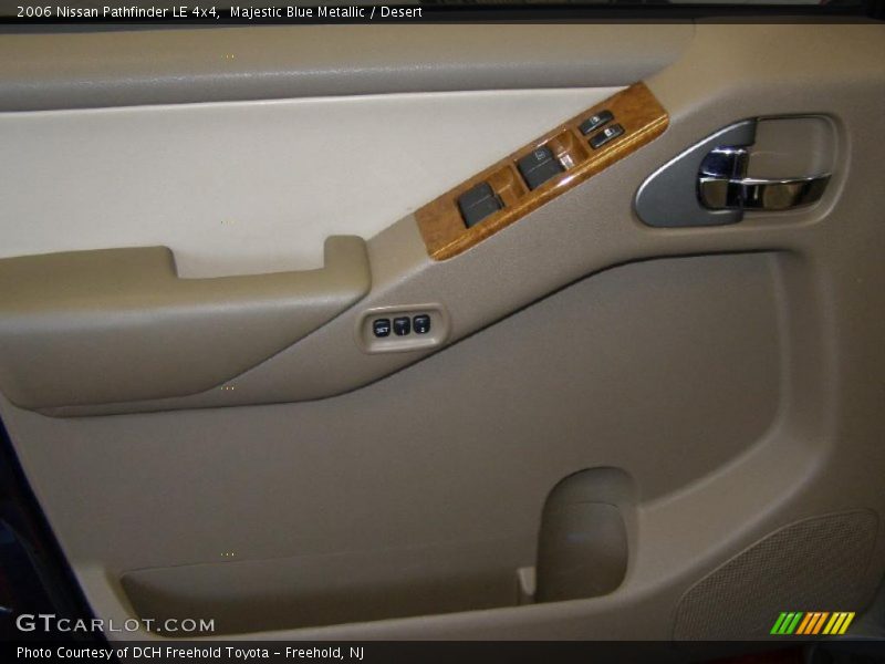 Majestic Blue Metallic / Desert 2006 Nissan Pathfinder LE 4x4