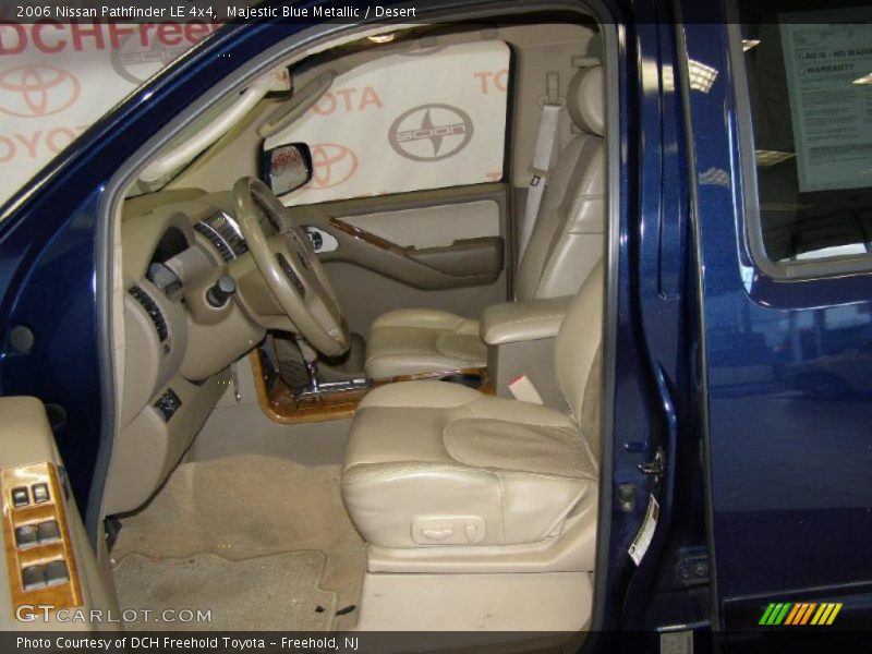 Majestic Blue Metallic / Desert 2006 Nissan Pathfinder LE 4x4