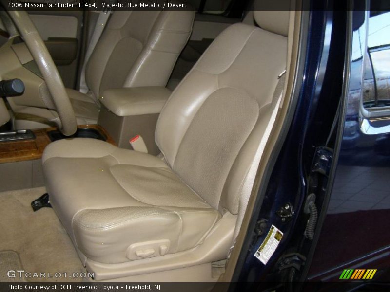 Majestic Blue Metallic / Desert 2006 Nissan Pathfinder LE 4x4