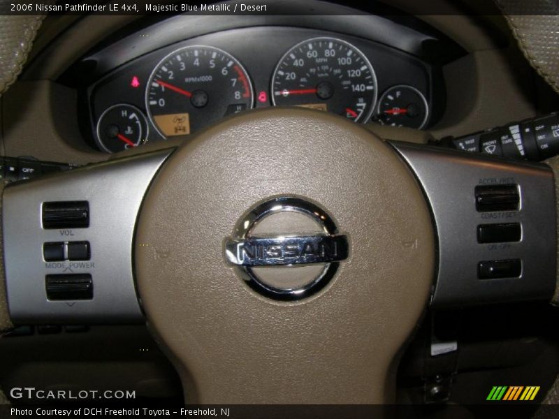 Majestic Blue Metallic / Desert 2006 Nissan Pathfinder LE 4x4
