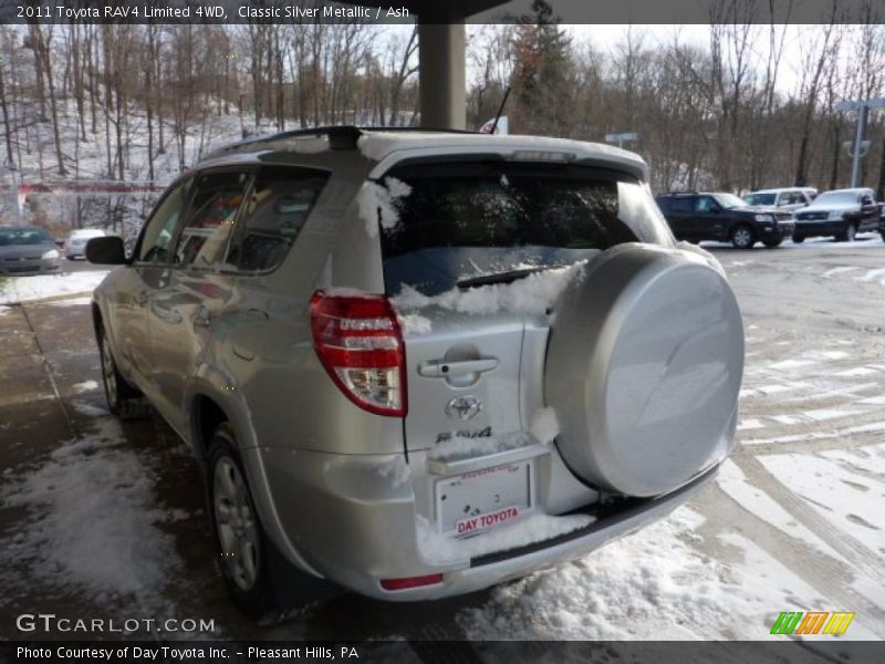 Classic Silver Metallic / Ash 2011 Toyota RAV4 Limited 4WD