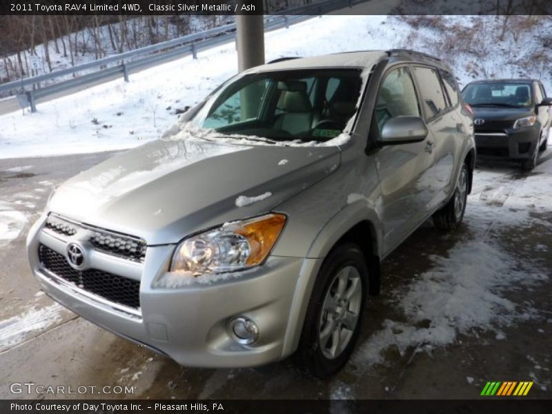 Classic Silver Metallic / Ash 2011 Toyota RAV4 Limited 4WD