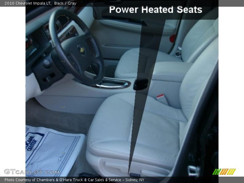Black / Gray 2010 Chevrolet Impala LT