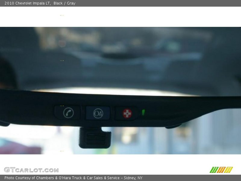 Black / Gray 2010 Chevrolet Impala LT
