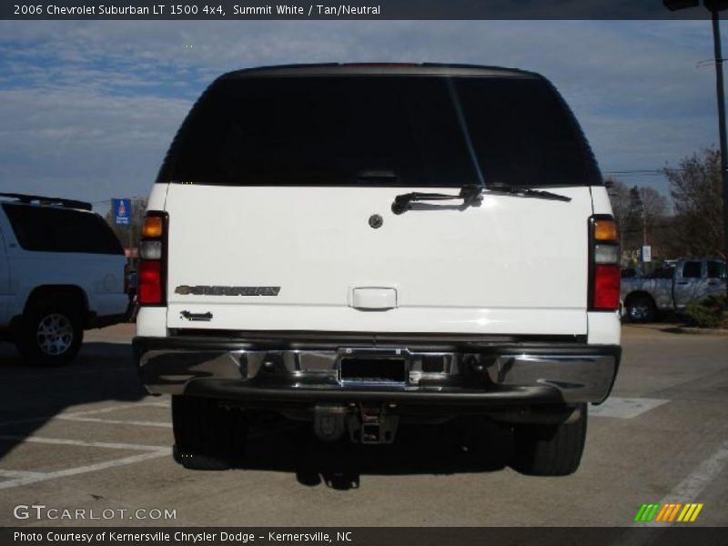 Summit White / Tan/Neutral 2006 Chevrolet Suburban LT 1500 4x4