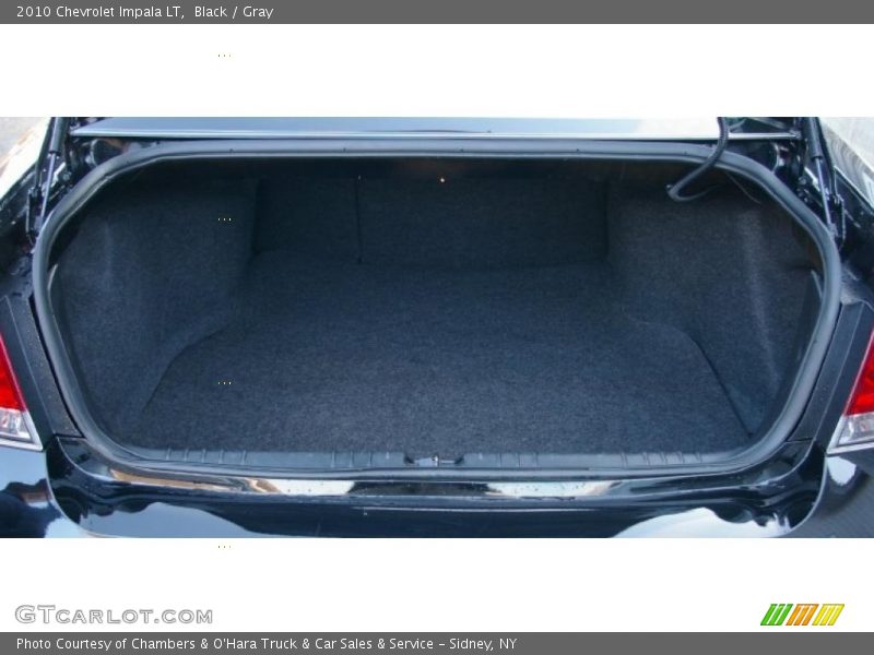 Black / Gray 2010 Chevrolet Impala LT
