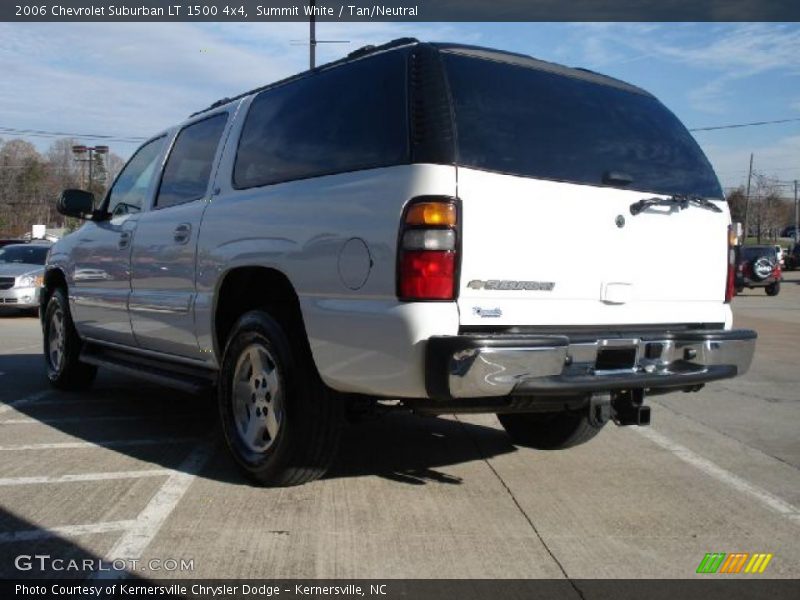 Summit White / Tan/Neutral 2006 Chevrolet Suburban LT 1500 4x4