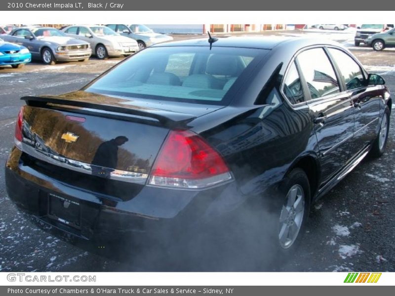 Black / Gray 2010 Chevrolet Impala LT