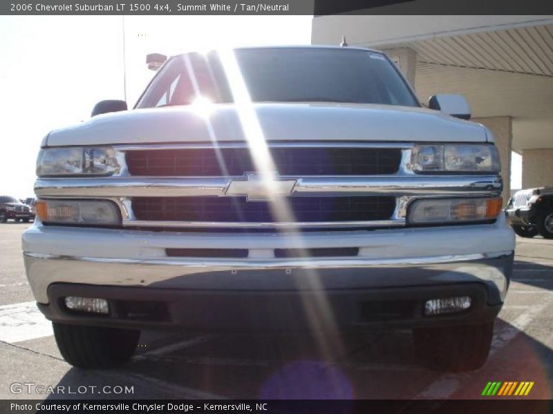 Summit White / Tan/Neutral 2006 Chevrolet Suburban LT 1500 4x4