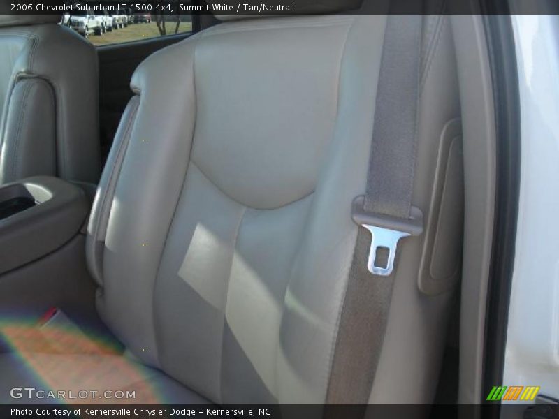 Summit White / Tan/Neutral 2006 Chevrolet Suburban LT 1500 4x4
